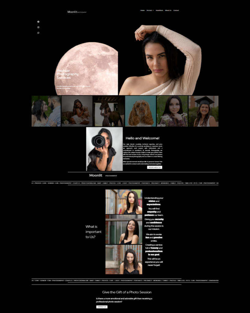 Web Design Kickstart - Photography